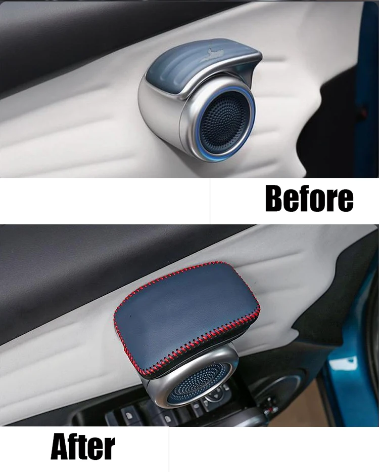 BYD Atto 3 Car Interior Door Handle Protective Cover for BYD Atto 3 YUAN Plus Leather Protective Cover Modified Accessories