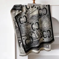 2026 Luxury Winter Cashmere Scarf Women Design Warm Pashmina Blanket Poncho Scarves Female Shawl Wraps Thick Foulard Bufanda