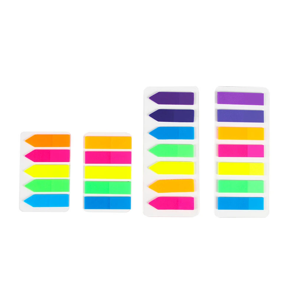 Sticky Notes Multifunctionele Sticky Sotes Multicolor Sticky Beschrijfbare Verplaatsbare Index Tabs Mark Bladwijzers Lezen Notities (Kleur: C 60 stuks