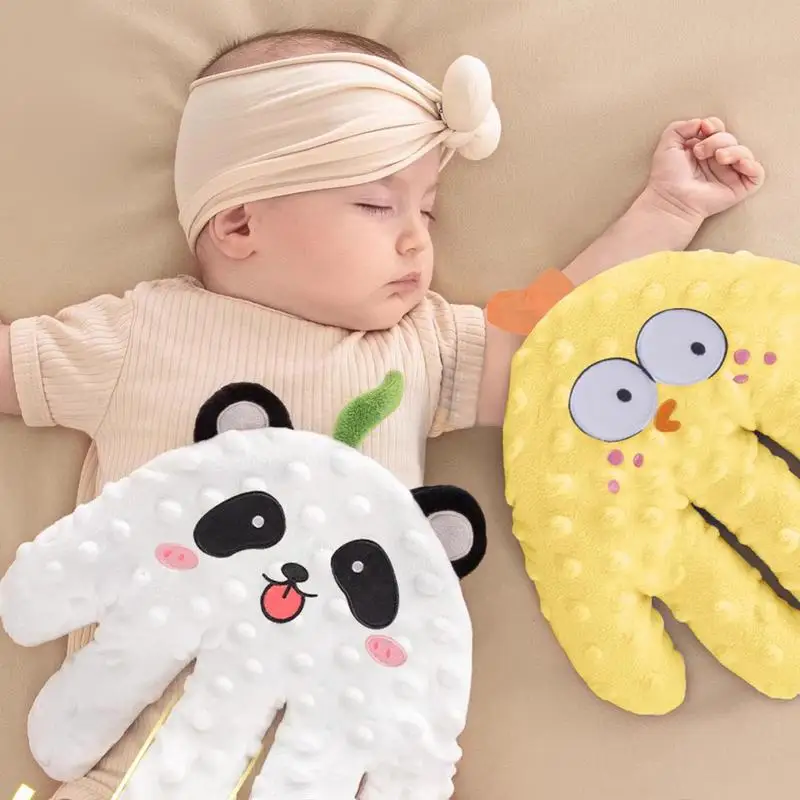 Soothing Baby Sleep Aid Pillow Babies Soothing Palms Baby Sleep Aid Infant Calming Sleeper Remote Control Hand Palms for Toddler 3