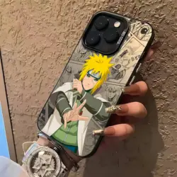 Stylish Anime - Inspired Anti - Fall Phone Case with N - Narutos Design - iPhone 16e (CYB - WMX54A1)