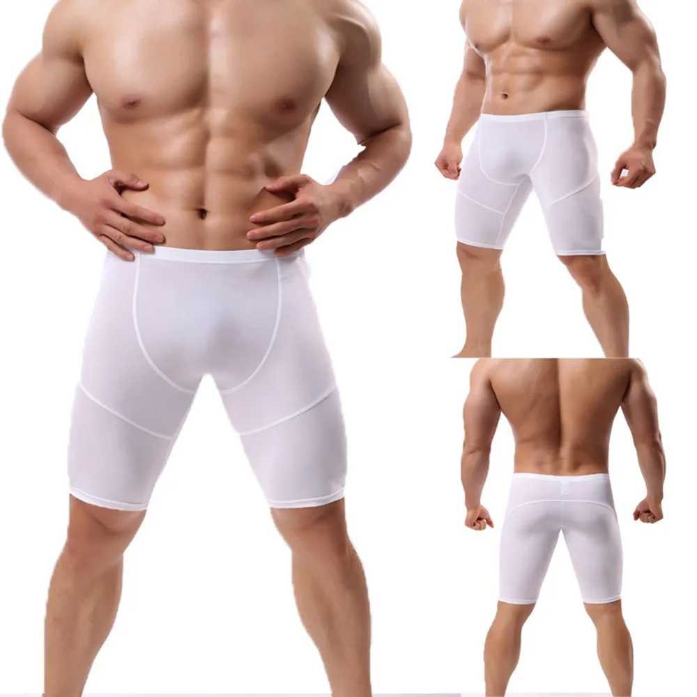 

Мужские боксеры, спортивные шорты для мужчин, облегающие и влагоотводящие, доступны в разных размерах и цветах