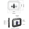LED Ring Light Bluetooth Selfie Light Phone Video Stabilizer Portable Rig for Smartphone YouTube Vlogging Makeup Live TikTok 2 LED Ring Light Bluetooth Selfie Light Phone Video Stabilizer Portable Rig for Smartphone YouTube Vlogging Makeup Live TikTok 2
