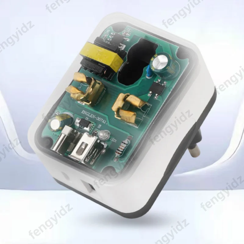 Universal Travel Adapter with USB Type-C Port - Power Charger and Outlet Converter