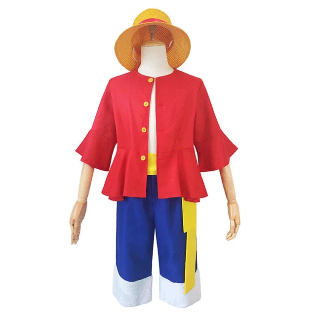 Roupa Cosplay Luffy Infantil