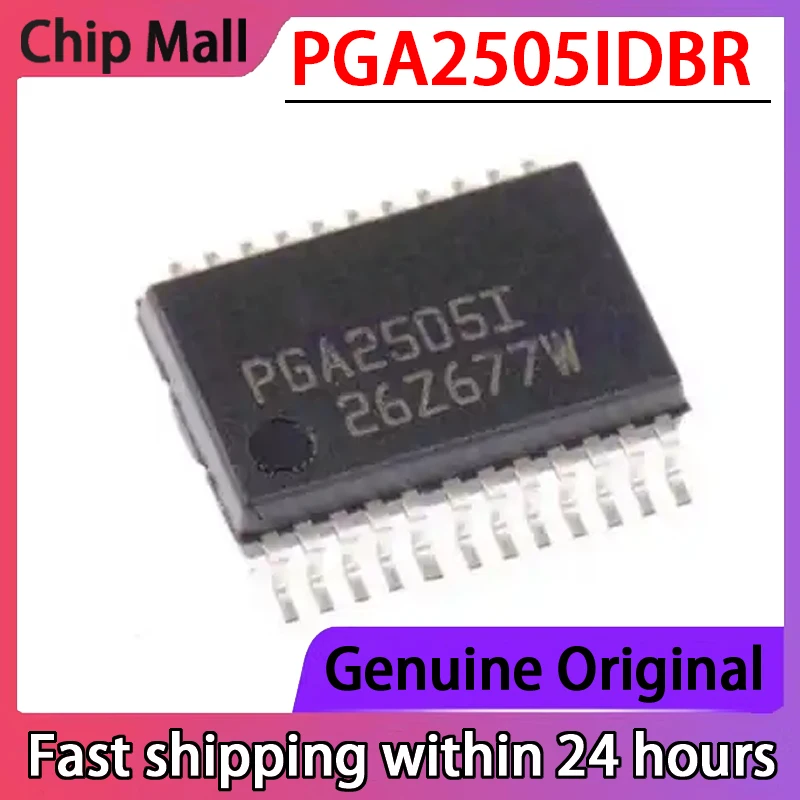 

2PCS New Original PGA2505IDBR Silk Screen PGA2505I Audio Amplifier Chip Packaging SSOP24