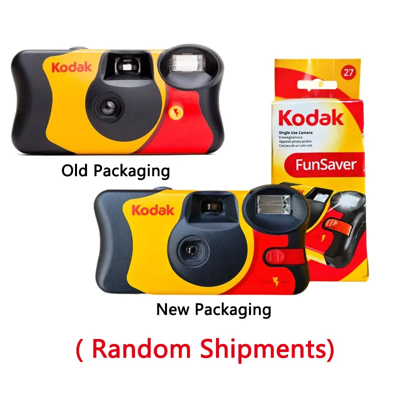 Kodak FunSaver 使い捨てカメラセット Kodak（コダック） FunSaver 800-27枚撮 フラッシュ付 レンズ付