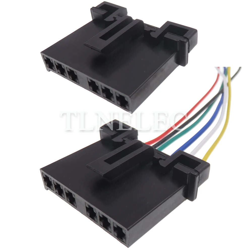 6PinWayCarRearTailLightElectricalConnectorwithWiresAutoTurn