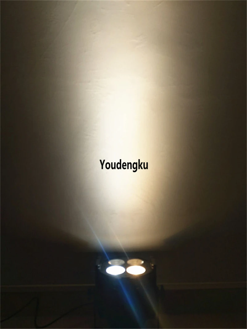 8 pieces 200W COB 4-Eyed Face Light White and Warm White LED par Light