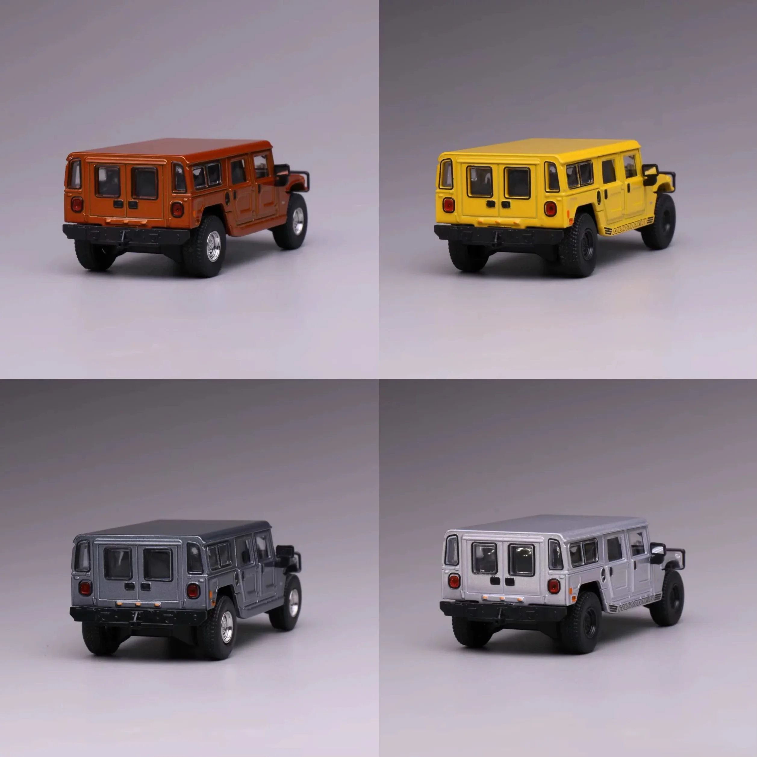 596 Model 1/64 Hummer H1 off-road Vehicle simulation alloy car