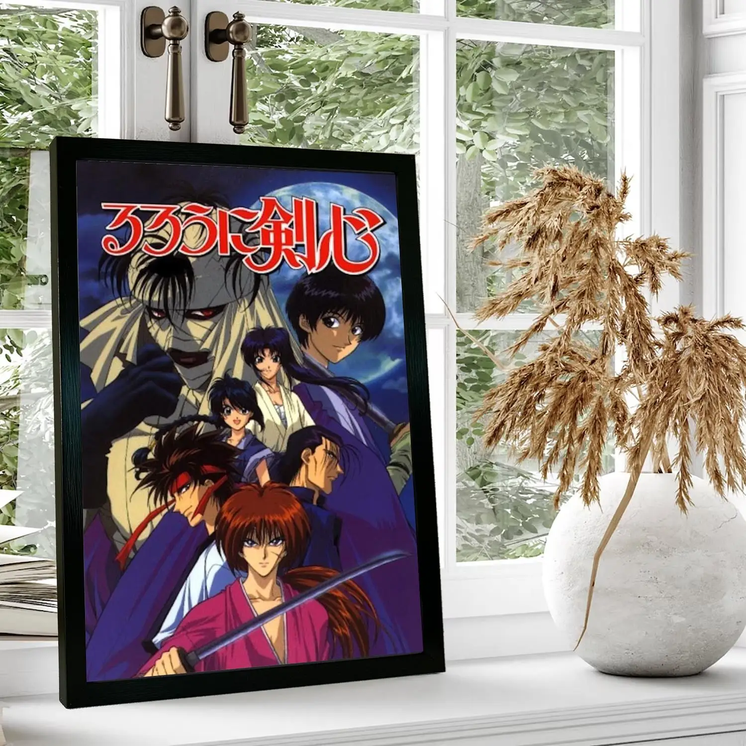 Rurouni Kenshin Kyoto Inferno Canvas Art Poster and Wall Art