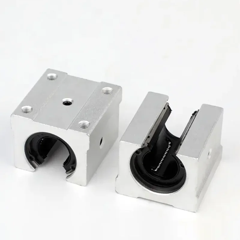 สไลด์แบริ่ง SBR10 12 13 16 20 25 30 35 40 50UU ขยายกล่องประเภทแกน linear Slider 1