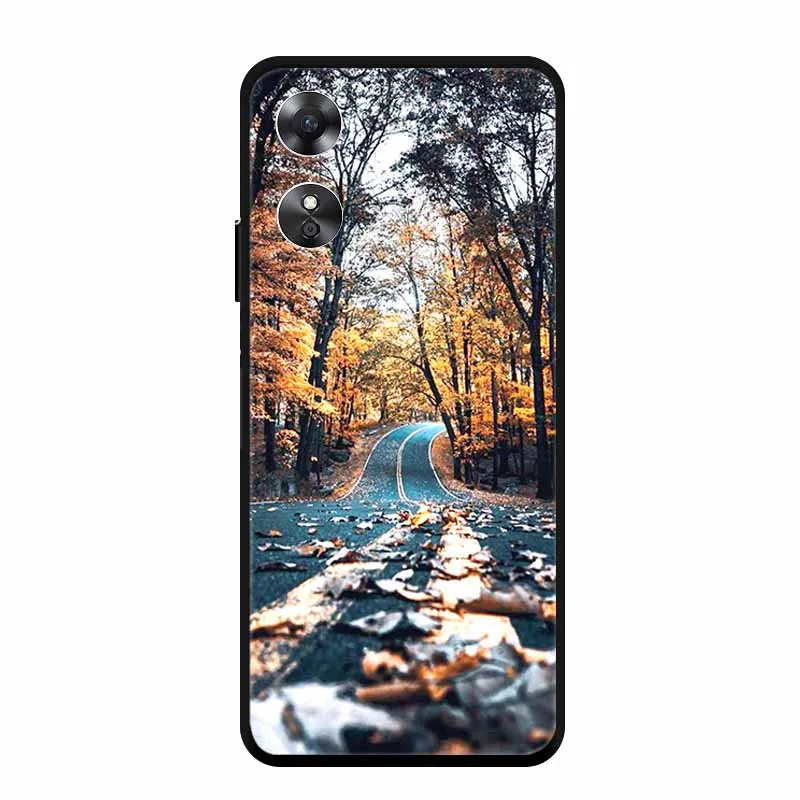 Cool Animal Design Black Edge Silicone Soft Phone Cover Case