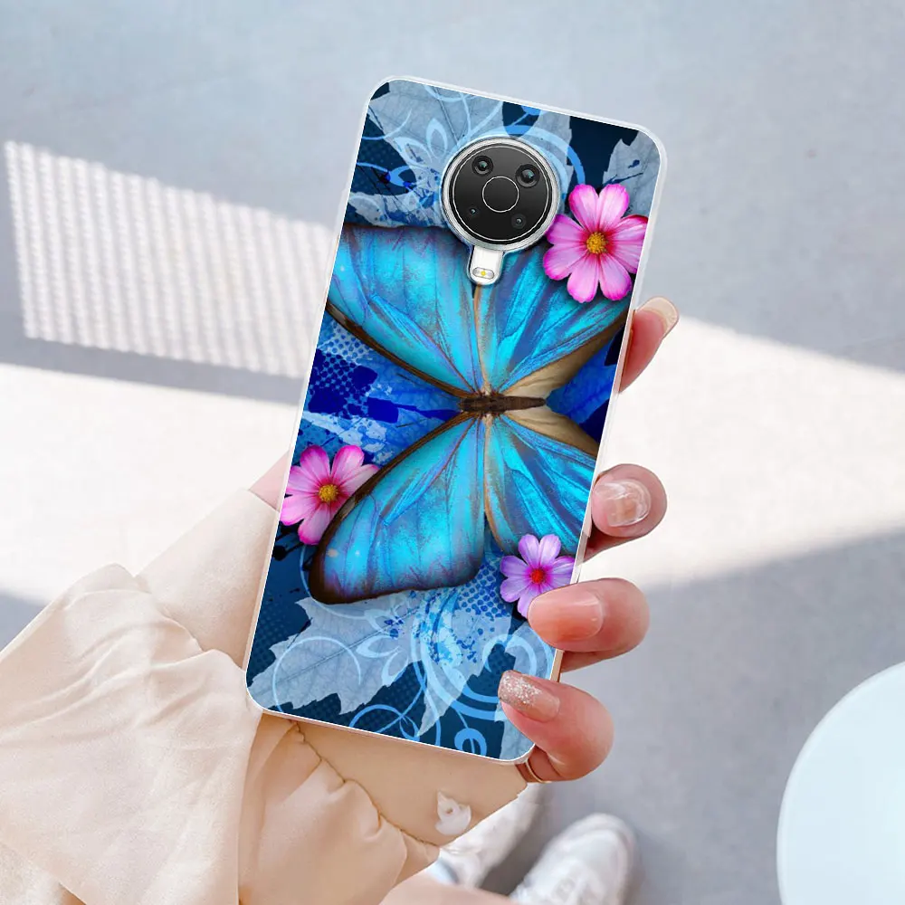Elegant 6.52 Marble Clear TPU Silicone Soft Case - Flexible Protective Cover