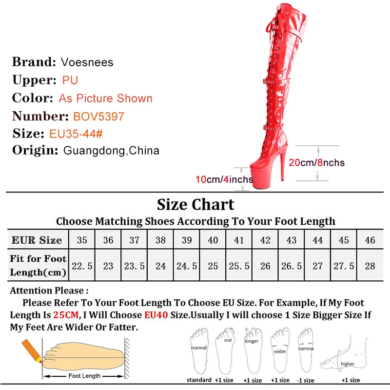 20CM Black Matte PU Over-the-Knee Boots British Style Moden Platform High Heels Pole Dance Shoes Three Buckles bota feminina