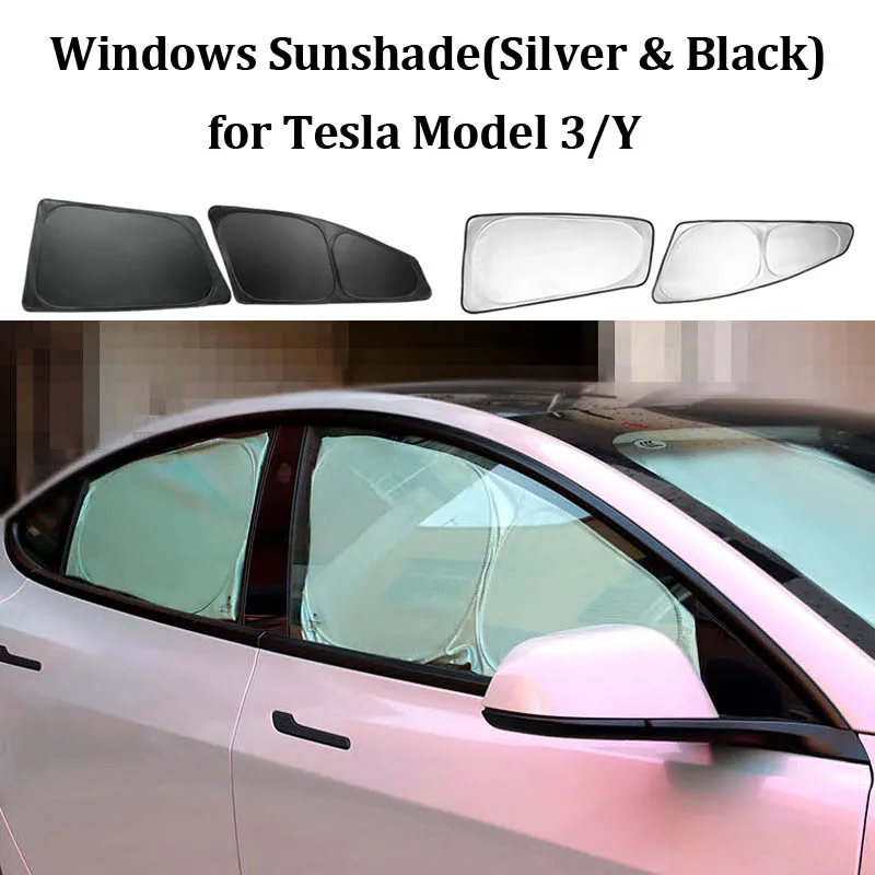 Für Tesla Modell 3 Y 2023 2022 Zubehör Seite Fenster Sonnenschirm