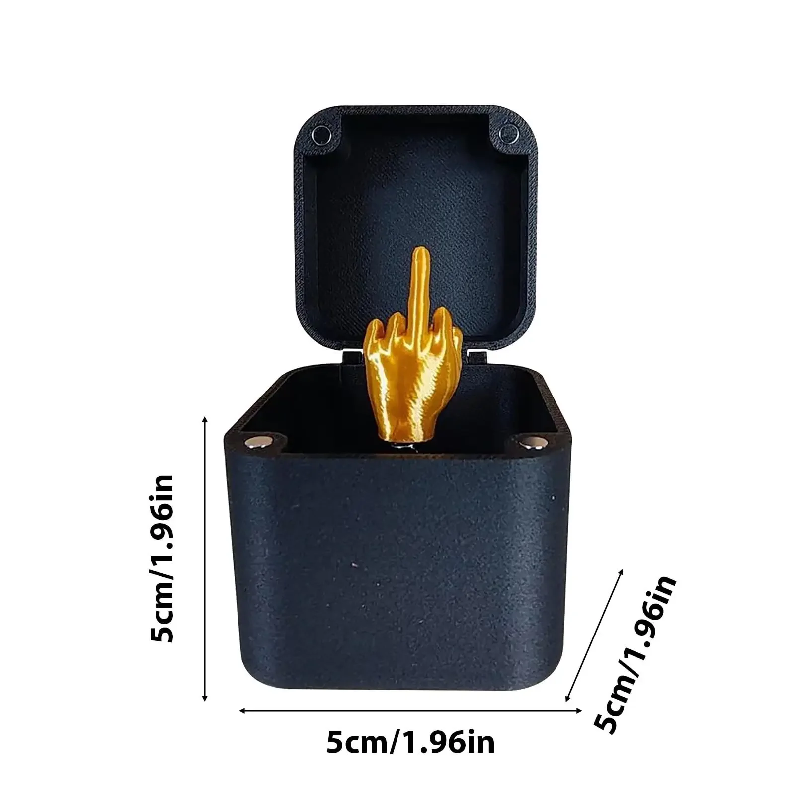 Humorous Desk Décor: Middle Finger Surprise Box