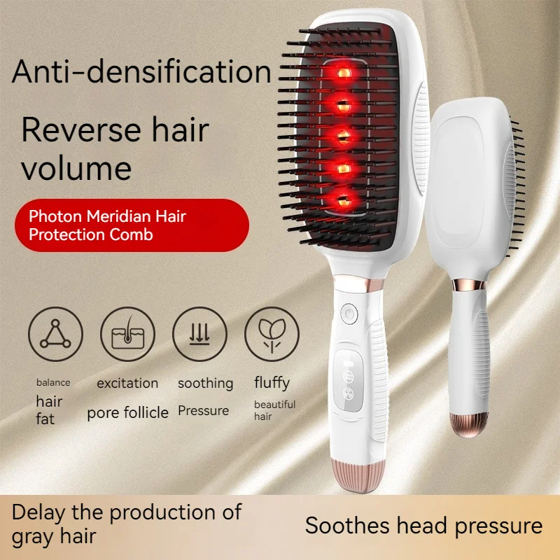 Electric Massage Comb Scalp Meridian Comb Home Use AntiHair Loss Hair