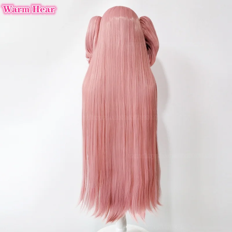 �ִϸ��̼� Puella ���� Madoka Magica �ڽ����� Kaname Madoka Wig Long Pink Madoka Kaname Wigs ������ �ռ� �Ӹ� + ���� ĸ