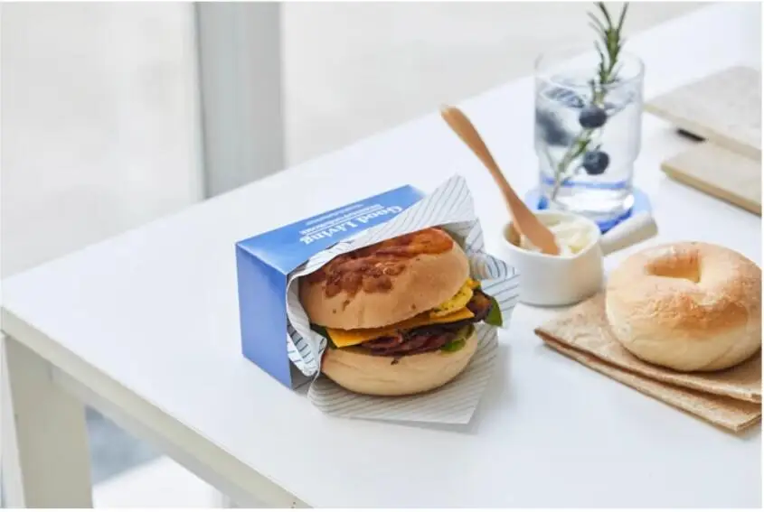 50pcs Sandwich Packaging Boxes, Hamburger, Toast & Bread Paper Trays, Disposable Fo... - SKU SHPB2233 - UGI Packaging