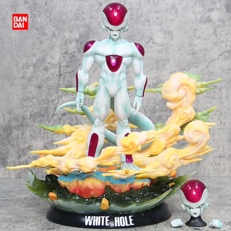 

Seven Dragon Ball White Hole Frissa Action Doll Form 4 Final Form Exquisite Computer Table Handmade Model Decoration