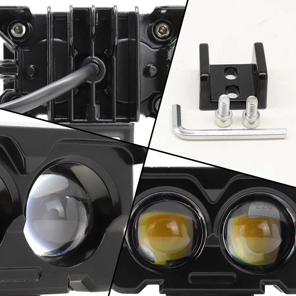 12V-24V 17W Car LED Work Lamp Light Bar Spotlight Driving Fog Light For Jeep Motorcycle Tractor Truck SUV ATV Offroad 4&times;4