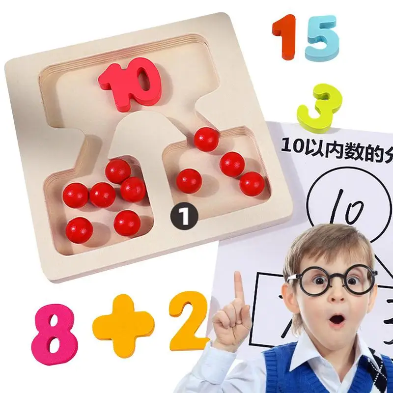 

Add/subtract Learning Toys For Preschoolers Early Educational Counting Blocks Mind Expansion Kindergarten Montessori Toys Gifts
