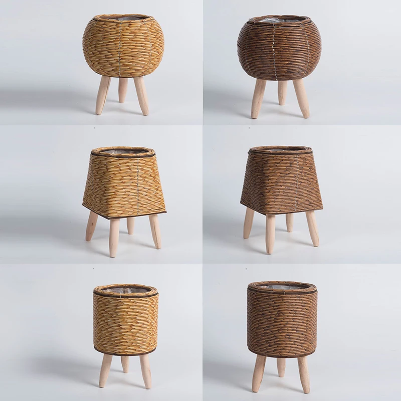 Round Rattan Plant Pots 6 | Round Rattan Plant Pots 6