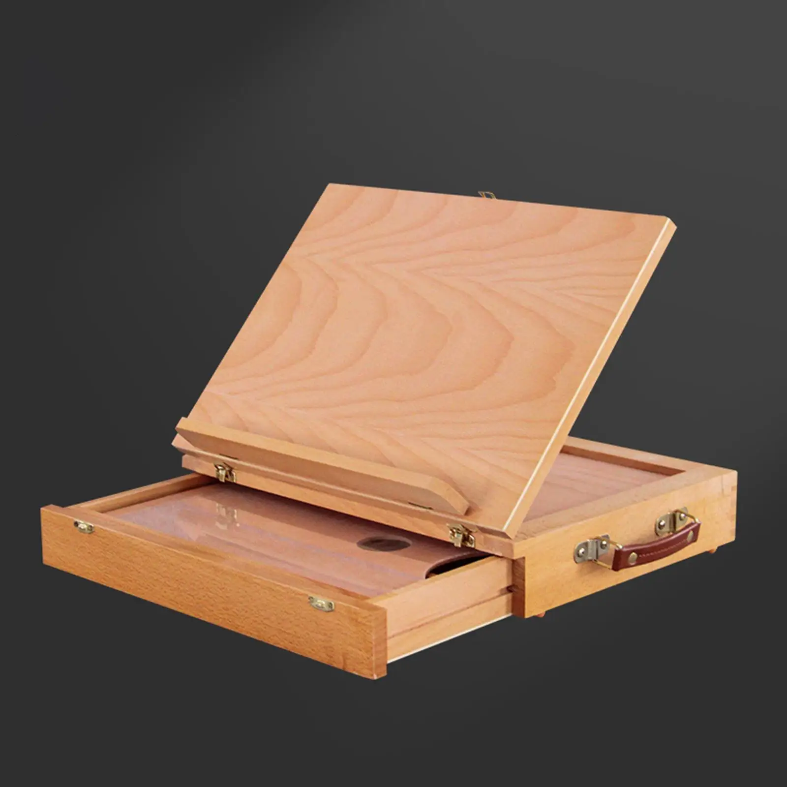 School Art Painting Board Desk Easel Sketch Box Display Holder Easel