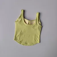 Femmes Sexy Sport soutien-gorge culture hauts bustier tubulaire soutien-gorge femme Streetwear sans manches Camis sans couture Sport Lingerie t-shirt haut court gilet de Sport 5