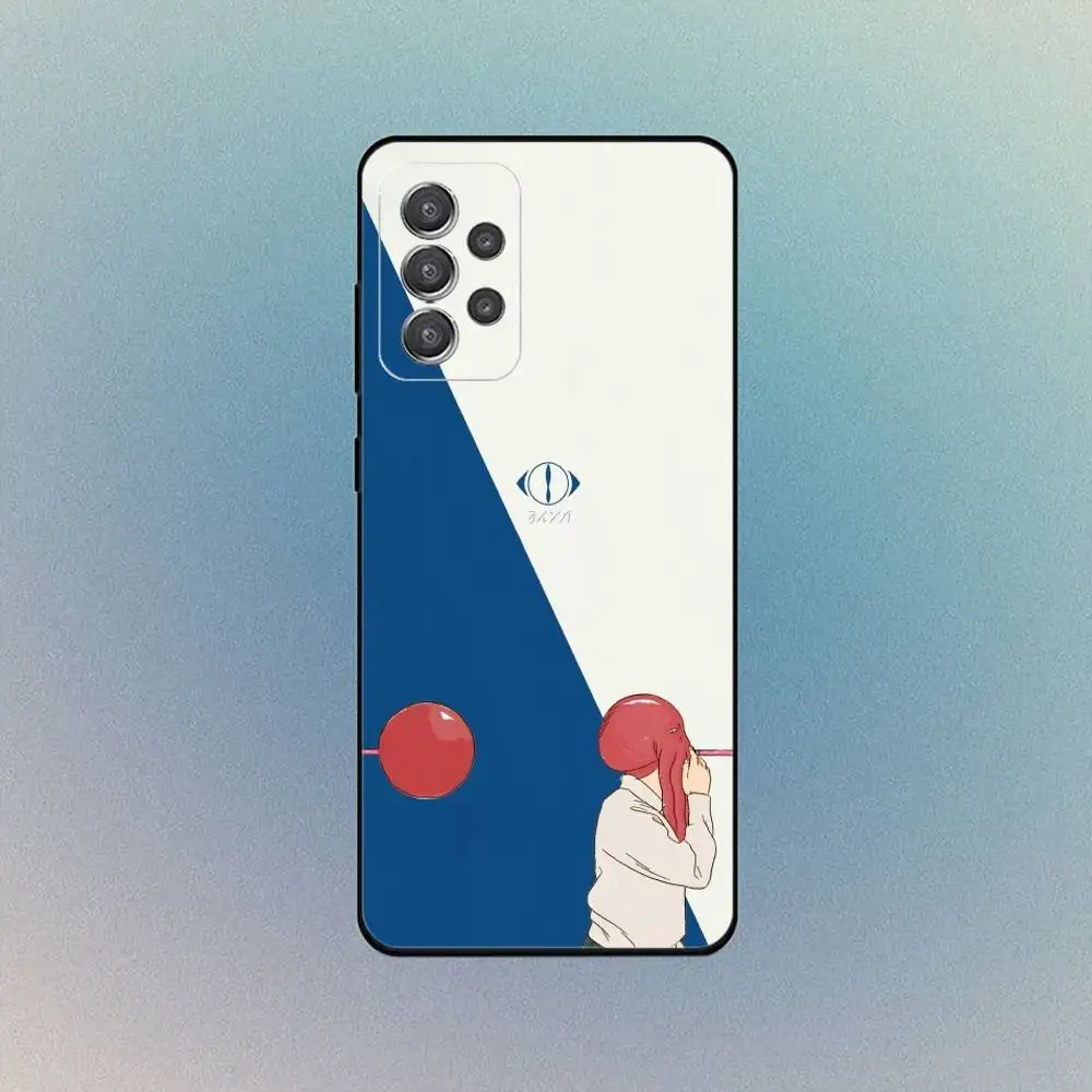 Sleek Black Soft Phone Case Inspired by Band Y-Yorushikas