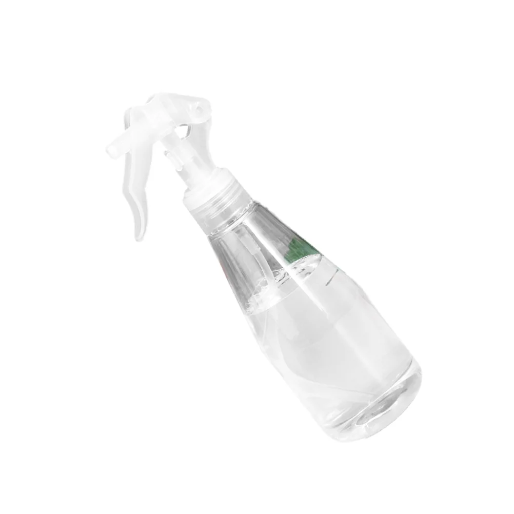 

3pcs Plastic Spray Bottle Transparent Multi-function Refillable Bottle for Make Up Hair Cut Green Plants