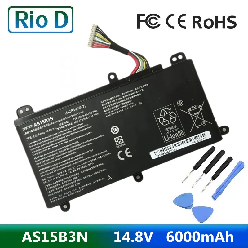 Batteria Per Laptop As15B3N Per Acer Predator 21X Gx21-71 17X Gx-79 G5-793 17 15 G9-591-713C 17 G9-792-72S6 Predator