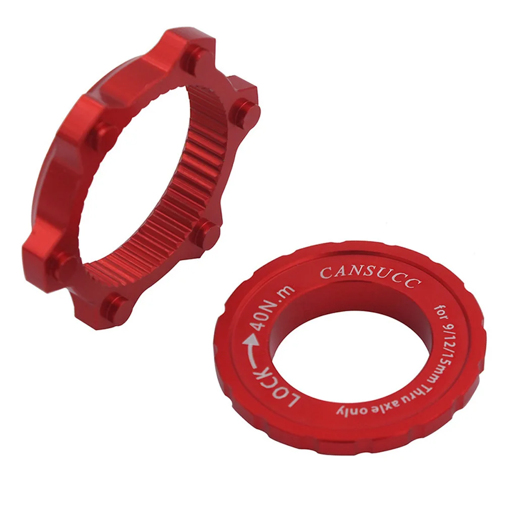 Centre Lock Disc Adapter To Six pin Bicycles Center Lock Middle To 6 Bolt Aluminum Alloy Bike Hub Cycling Accessories
