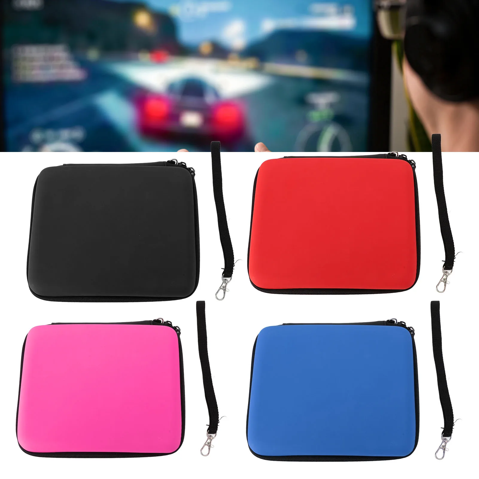 Game Console Protective Hard Shell Secure Anti Scratch 8 Game Cards ...