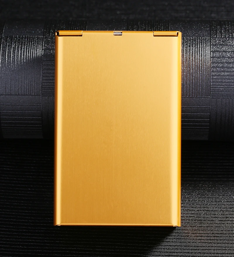 20 Sticks Metall Aluminium legierung tragbare rot blau gold grau schwarz rauchen Geschenk Schieben Zigaretten etui benutzer definierte Logo Aufbewahrung sbox – Detail 9