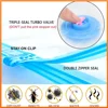 3/5PCS Vacuum Storage Bags For Clothes,Bedding,Space Saving Bags Storage Vacuum Seal Packet,Folding Compressed Organizer Bag 5