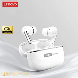 Premium Wireless Leather Earphones with ENC Noise Cancelling & Low Latency Gaming Audio (LE208 White)