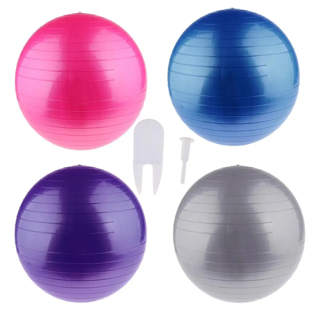 Thick Balance Ball Yoga Ball Health Exercise Heavy Duty Birthing-Anti Burst for Abdominal Training