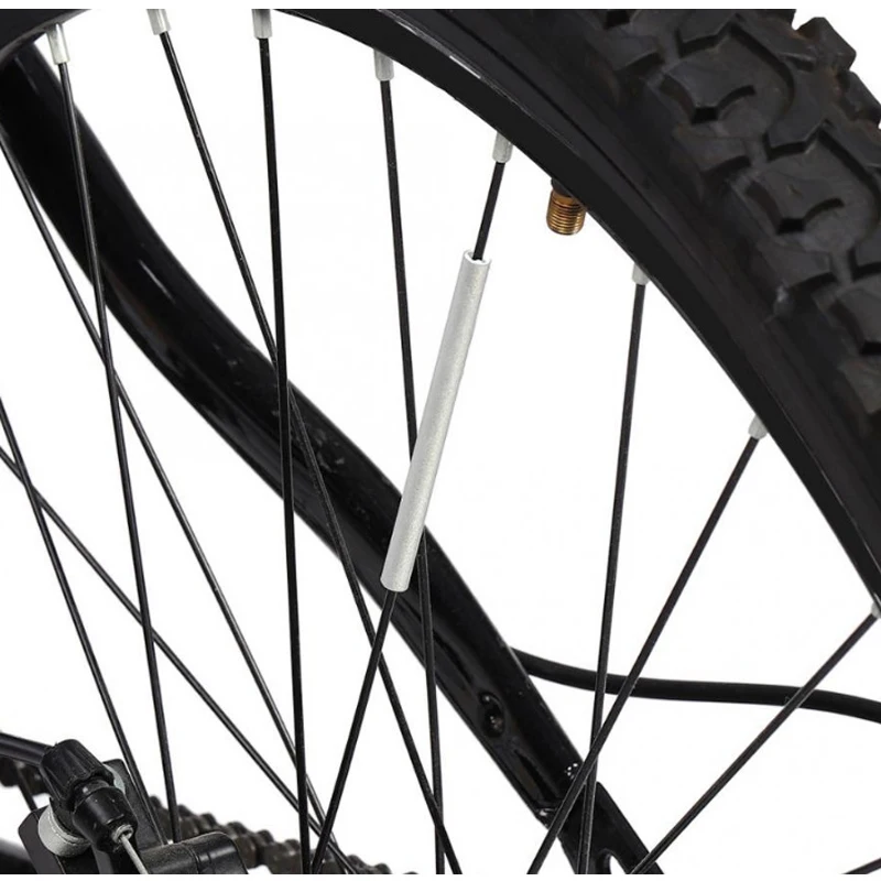 Bike Accessories Bicycle Spokes Bicycle Wheel Spoke Reflector Skin Waterproof Reflective Safety Warning Spoke Lights Covers Night Cycling Riding 360&deg; Visibility
