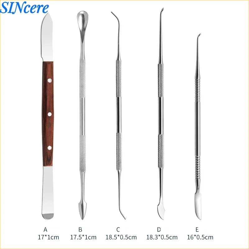 DentalSpatulaPlasterKnifePracticalStainlessSteelVersatileTeeth