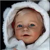 55 CM 3D-Paint Skin Silicone Reborn Girl Baby Doll Toy Realistic Like Real Bebe Princess Toddler Alive Dress Up Boneca 1