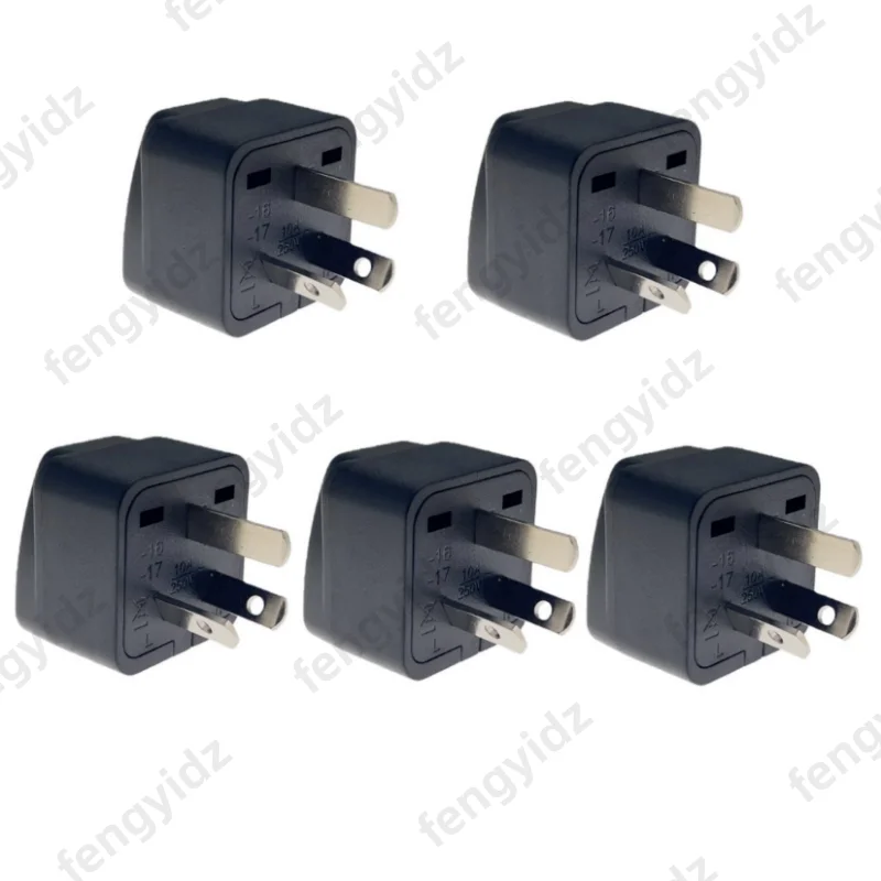 Universal Travel Adapter for Australia and New Zealand, Type I, 3-Pin Power Converter 10A/250V