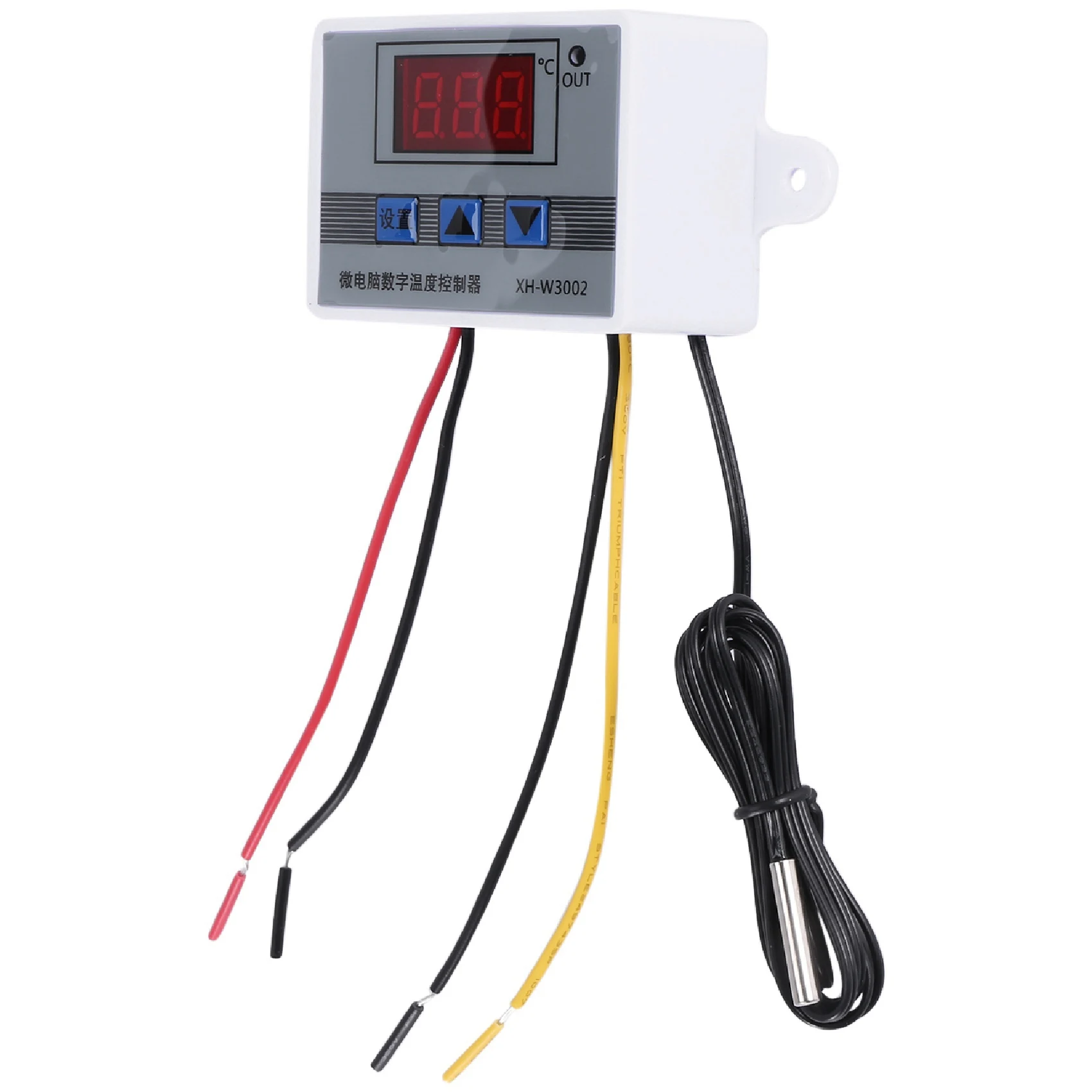 

XH-W3002 220V Цифровой фотоособенный регулятор температуры 10A датчик контроля термостата с водонепроницаемым датчиком W3002