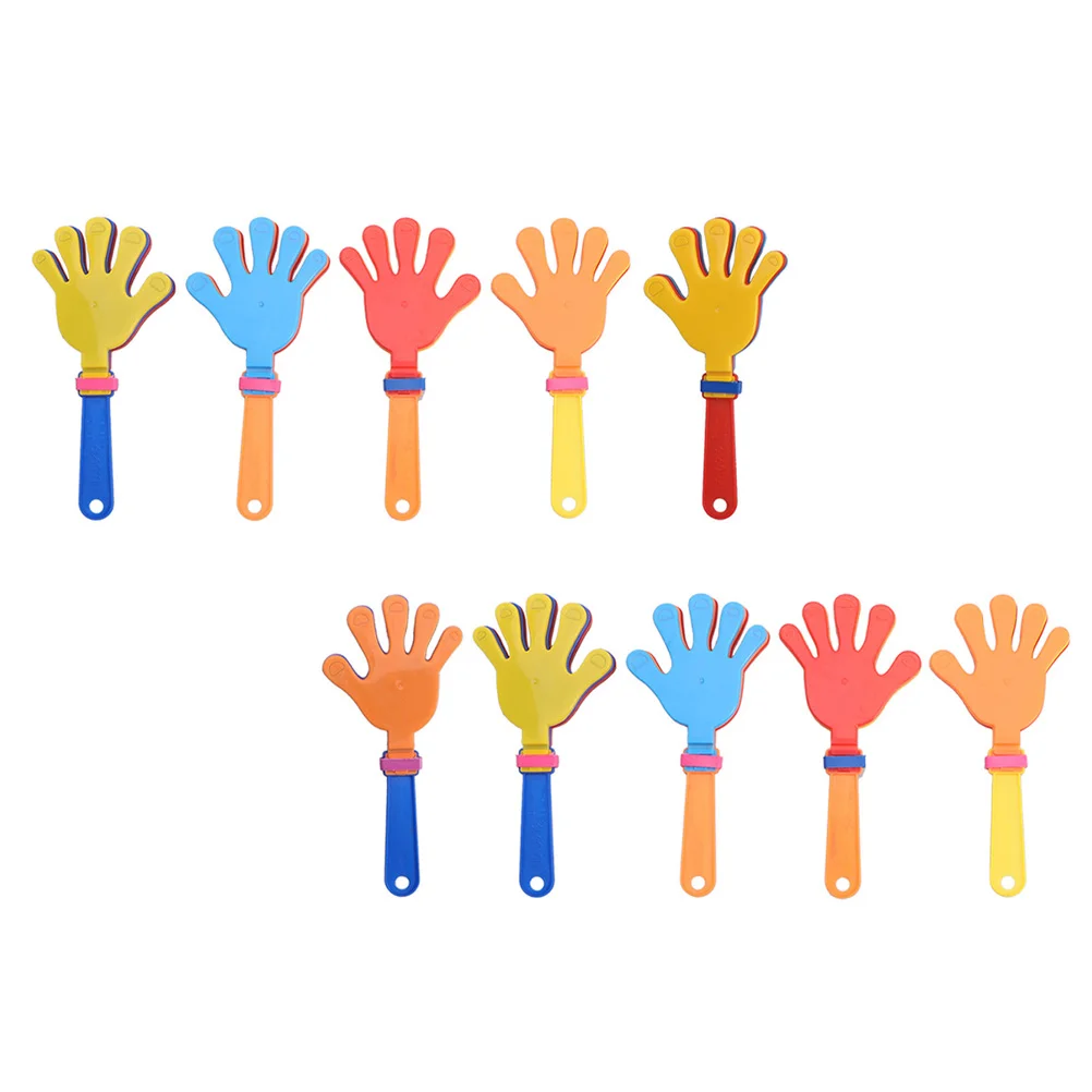 10 Pcs Toy Children Cheer Prop Noisemakers Hand Cheering Supplies for Making Crowd Tools Kids