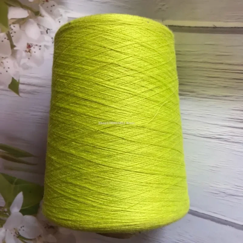 500g Mercerized Pure Cotton Wool Baby Cotton Comfortable Soft Fine Thread Hand/machine Woven Sweater Shawl Knitting Material 2