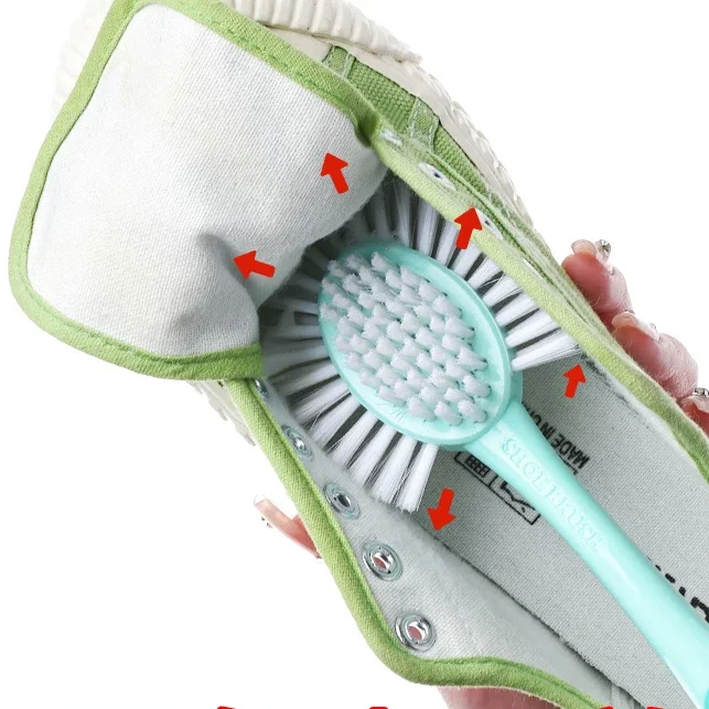 360 Degree Cleaning Shoe Brush Home Shoes Cleaner Kit Board Toilet Washing Brushing Tool Machine Clothes Cleaning Brushes 2