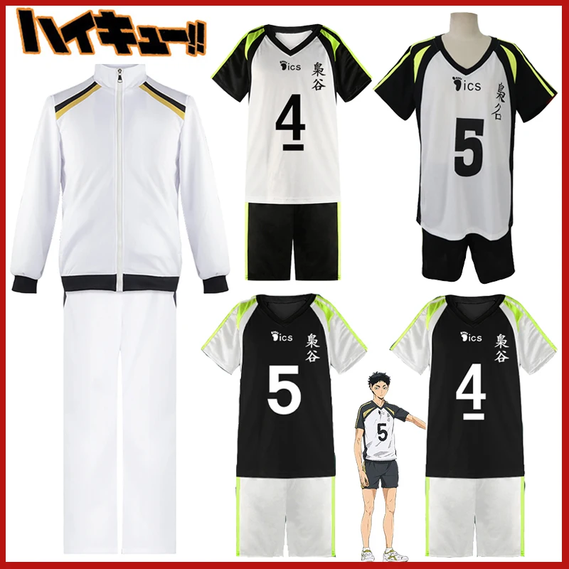 T-Shirt Con Cappuccio Haikyuu!! Cosplay - Stampa 3D Karasuno, Akaashi, Bokuto - Unisex Junior