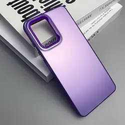 Luxury Metallic Aurora Matte Cover - Mi 10 Lite 5G (IMD purple)