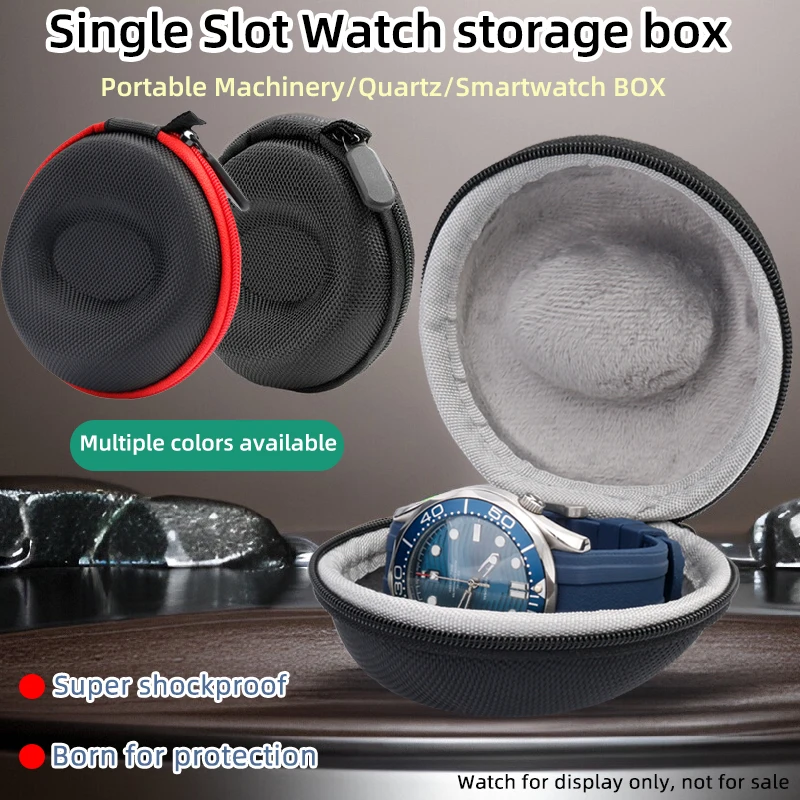 Scatola Portaoggetti Per Orologi Portatile Miston Per Omega Casio Tissot Tudor Tag Heuer Scatola Per Orologi Custodia Per Orologi Custodia Antiurto Pe